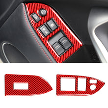 Load image into Gallery viewer, Car Carbon Fiber Window Glass Lifting Panel Decorative Sticker for Subaru BRZ / Toyota 86 2013-2017, Right Drive, Lifting Panel, Right Drive