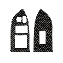 Load image into Gallery viewer, Car Carbon Fiber Window Glass Lifting Panel Decorative Sticker for Subaru BRZ / Toyota 86 2013-2017, Left Drive, Lifting Panel, Left Drive