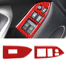Load image into Gallery viewer, Car Carbon Fiber Window Glass Lifting Panel Decorative Sticker for Subaru BRZ / Toyota 86 2013-2017, Left Drive, Lifting Panel, Left Drive