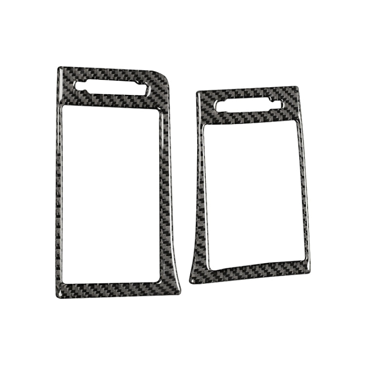 Car Carbon Fiber Left and Rght Air Outlet Decorative Sticker for Lexus IS250 2013-, Left Drive, Left and Rght Air Outlet