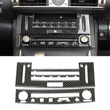 Load image into Gallery viewer, Car Carbon Fiber Air Conditioning CD Panel Decorative Sticker for Lexus IS250 2013-, Left Drive, Air Conditioning CD Panel