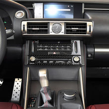 Load image into Gallery viewer, Car Carbon Fiber Air Conditioning CD Panel Decorative Sticker for Lexus IS250 2013-, Left Drive, Air Conditioning CD Panel