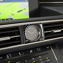 Load image into Gallery viewer, Car Carbon Fiber Clock Box Decorative Sticker for Lexus IS250 2013-, Left Drive, Clock Box