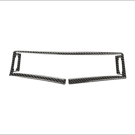 Car Carbon Fiber Central Control Air Outlet Decorative Sticker for Lexus IS250 2013-, Left Drive, Central Control Air Outlet