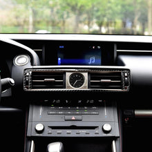 Load image into Gallery viewer, Car Carbon Fiber Central Control Air Outlet Decorative Sticker for Lexus IS250 2013-, Left Drive, Central Control Air Outlet