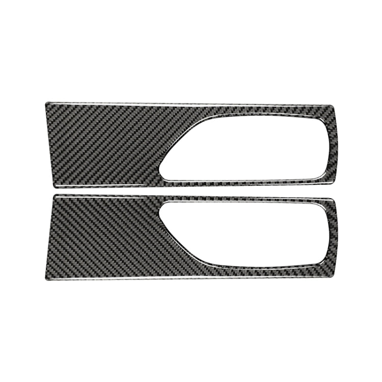 Car Carbon Fiber Rear Door Handle Decorative Sticker for Lexus IS250 2013-, Left Drive, Rear Door Handle