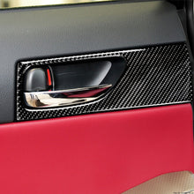 Load image into Gallery viewer, Car Carbon Fiber Rear Door Handle Decorative Sticker for Lexus IS250 2013-, Left Drive, Rear Door Handle