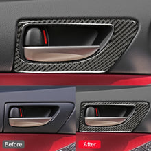 Load image into Gallery viewer, Car Carbon Fiber Front Door Handle Decorative Sticker for Lexus IS250 2013-, Left Drive B Style, Front Door Handle B Style