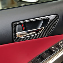 Load image into Gallery viewer, Car Carbon Fiber Front Door Handle Decorative Sticker for Lexus IS250 2013-, Left Drive B Style, Front Door Handle B Style