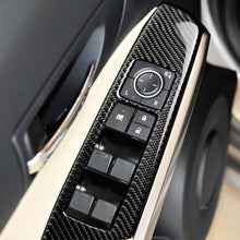 Load image into Gallery viewer, Car Carbon Fiber Window Glass Lifting Panel Button Decorative Sticker for Lexus IS250 2013-, Left Drive A Style, Window Glass Lifting A Style