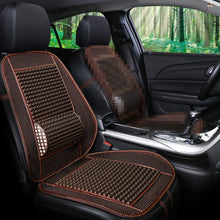 Load image into Gallery viewer, Car Seat Covers Summer Cool Imitation Wooden Beads Ventilation Breathable Seat Cushion