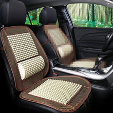 Load image into Gallery viewer, Car Seat Covers Summer Cool Imitation Wooden Beads Ventilation Breathable Seat Cushion