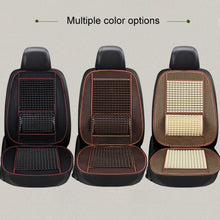 Load image into Gallery viewer, Car Seat Covers Summer Cool Imitation Wooden Beads Ventilation Breathable Seat Cushion