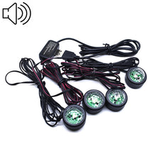 Load image into Gallery viewer, Universal Car  LED Atmosphere Lights Emergency Foot Light Voice Control Version, Voice Control Version