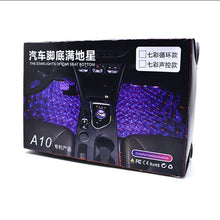 Load image into Gallery viewer, Universal Car  LED Atmosphere Lights Emergency Foot Light Voice Control Version, Voice Control Version
