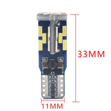 Load image into Gallery viewer, 10 PCS T10 DC12V / 3W / 6000K / 180LM Car Canbus Decoding LED Clearance Lights with 30LEDs SMD-4041 Lamp Beads, T10 DC12V / 3W