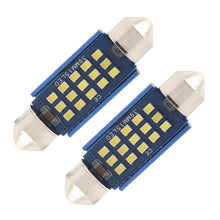 Load image into Gallery viewer, 2pcs 39mm DC12-24V / 1W / 6000K / 60LM 15LEDs SMD Car Reading Lamp Dome Light, 39mm