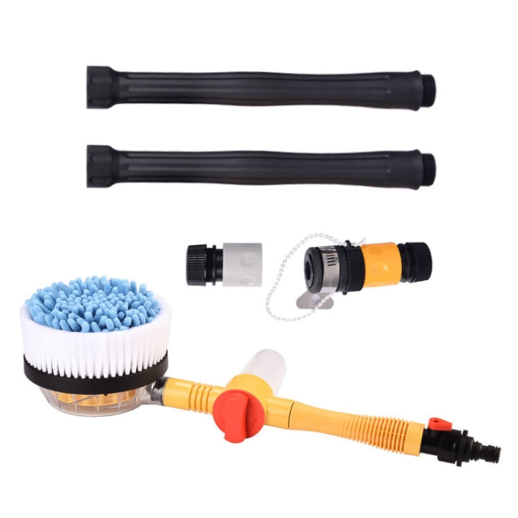 Car Cleaning Tools Chenille Automatic Rotating Car Wash Brush, Style: Single Water Brush, Style: Single Water Brush