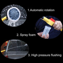 Load image into Gallery viewer, Car Cleaning Tools Chenille Automatic Rotating Car Wash Brush, Style: Single Water Brush, Style: Single Water Brush