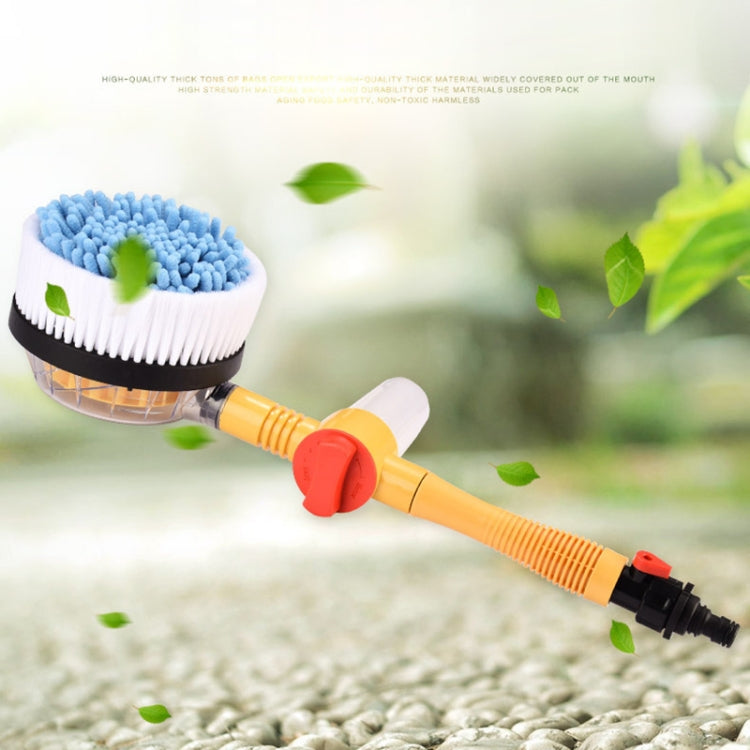 Car Cleaning Tools Chenille Automatic Rotating Car Wash Brush, Style: Single Water Brush, Style: Single Water Brush