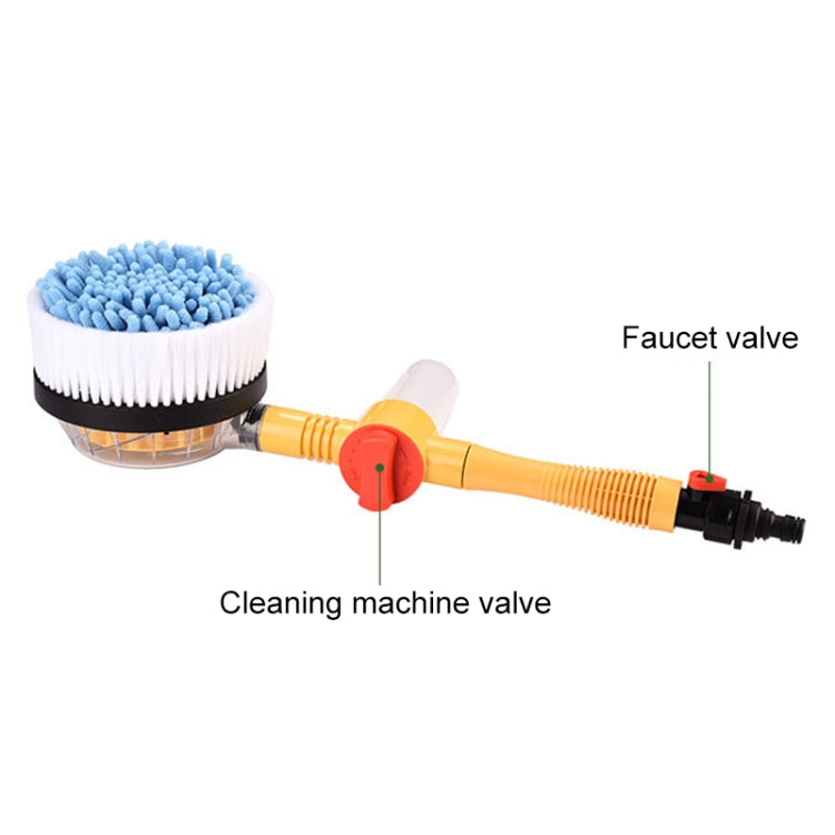 Car Cleaning Tools Chenille Automatic Rotating Car Wash Brush, Style: Single Water Brush, Style: Single Water Brush