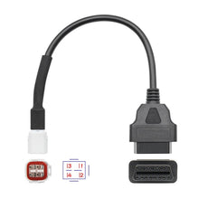 Load image into Gallery viewer, Motorcycle OBD Female to 4PIN Connector Cable for Yamaha, 4PIN