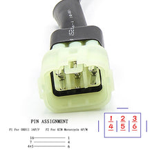 Load image into Gallery viewer, Motorcycle OBD 16PIN Female to 6PIN Connector Cable for KTM, 16PIN to 6PIN, 16PIN Female to 6PIN