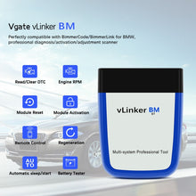 Load image into Gallery viewer, Vgate VLINKER BM V2.2 Bluetooth 3.0 Android Phone Car OBD Fault Diagnosis Detector, BM V2.2 Bluetooth 3.0