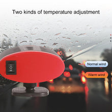 Load image into Gallery viewer, 12V Portable Car Electric Heater Winter Defroster Cable Length: 1.4m
