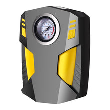 Load image into Gallery viewer, Car 12V Portable Inflatable Cylinder Pedal Pointer Air Pump with Light &amp; Tool Box, Pointer with Tool Box