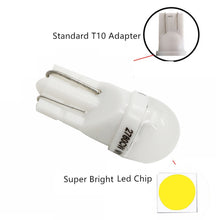 Load image into Gallery viewer, 20 PCS T10 DC12V / 0.25W / 6500K / 20LM Car Round Head Plug-in Bubble Reading Light with 1LEDs SMD-3030 Lamps, T10