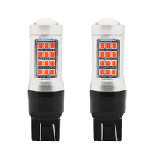 Load image into Gallery viewer, 2 PCS 7443 DC12V / 2.2W Car Strobe Brake Lights with 42LEDs SMD-2835 Lamps, 7443 Strobe