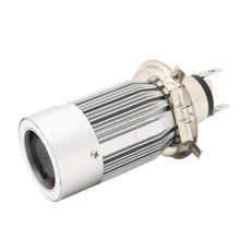 Load image into Gallery viewer, H4 DC12-80V / 20W / 6000K / 2000LM Motorcycle Headlight with Angel Eyes, H4, H4 (Blue), H4 (Red)