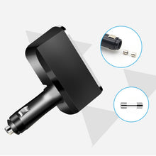 Load image into Gallery viewer, SHUNWEI SD-1909 80W 0.8A Car 2 in 1 USB Charger 90 Degree Free Rotation Cigarette Lighter, SD-1909 (Black), SD-1909