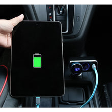 Load image into Gallery viewer, SHUNWEI SD-1909 80W 0.8A Car 2 in 1 USB Charger 90 Degree Free Rotation Cigarette Lighter, SD-1909 (Black), SD-1909