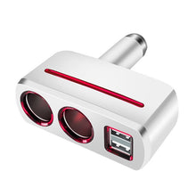 Load image into Gallery viewer, SHUNWEI SD-1918 80W 3.1A Car 2 in 1 Dual USB Charger, SD-1918 (Black), SD-1918