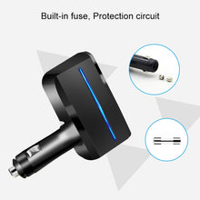 Load image into Gallery viewer, SHUNWEI SD-1918 80W 3.1A Car 2 in 1 Dual USB Charger, SD-1918 (Black), SD-1918