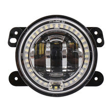 Load image into Gallery viewer, 2 PCS DC12V-30V / 30W / 3A / 1440LM 12LEDs  4 inch Car LED Colorful Fog Light, Style: White Background, Style: White Background (White Light), Style: White Background (Yellow Light)