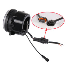 Load image into Gallery viewer, 2 PCS DC12V-30V / 30W / 3A / 1440LM 12LEDs  4 inch Car LED Colorful Fog Light, Style: White Background, Style: White Background (White Light), Style: White Background (Yellow Light)