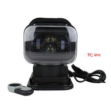Load image into Gallery viewer, 60W DC 12-24V 400LM Car 200m Wireless Remote Control 360 Degree Adjustable LED Search High Bay Lights / Spotlights, 60W DC 12-24V