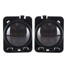 Load image into Gallery viewer, 2 PCS 8W DC 12V Car SUV Refit LEDWheel Eyebrow Turn Signal for Jeep Wrangler JK 07-17, Specification: Butt Assembly Without Aperture, Specification: Butt Assembly Without Aperture