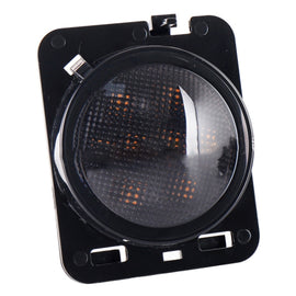 2 PCS 8W DC 12V Car SUV Refit LEDWheel Eyebrow Turn Signal for Jeep Wrangler JK 07-17, Specification: Butt Assembly Without Aperture, Specification: Butt Assembly Without Aperture