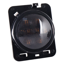 Load image into Gallery viewer, 2 PCS 8W DC 12V Car SUV Refit LED Wheel Eyebrow Turn Signal for Jeep Wrangler JK 07-17, Specification: Butt Assembly with Aperture, Specification: Butt Assembly with Aperture