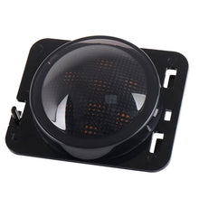 Load image into Gallery viewer, 2 PCS 8W DC 12V Car SUV Refit LED Wheel Eyebrow Turn Signal for Jeep Wrangler JK 07-17, Specification: Butt Assembly with Aperture, Specification: Butt Assembly with Aperture