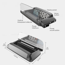 Load image into Gallery viewer, H400G Car 3.5 inch GPS Mode HUD Head-up Display Support Speed / Time / Distance Display, H400G
