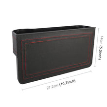 Load image into Gallery viewer, 2 PCS Car Multi-functional Principal And Deputy Driver Seat Console Leather Box, Seat Console Leather Box (Black), Seat Console Leather Box (Beige), Seat Console Leather Box (Red), Seat Console Leather Box (Brown)