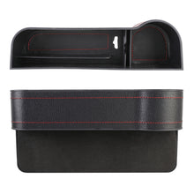 Load image into Gallery viewer, 2 PCS Car Multi-functional Principal And Deputy Driver Seat Console Leather Box, Seat Console Leather Box (Black), Seat Console Leather Box (Beige), Seat Console Leather Box (Red), Seat Console Leather Box (Brown)