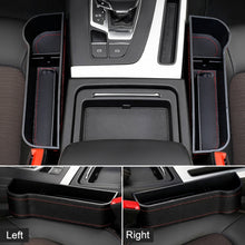 Load image into Gallery viewer, 2 PCS Car Multi-functional Principal And Deputy Driver Seat Console Leather Box, Seat Console Leather Box (Black), Seat Console Leather Box (Beige), Seat Console Leather Box (Red), Seat Console Leather Box (Brown)