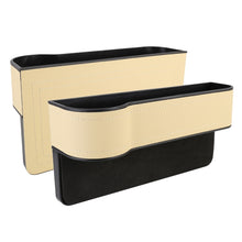 Load image into Gallery viewer, 2 PCS Car Multi-functional Principal And Deputy Driver Seat Console Leather Box, Seat Console Leather Box (Black), Seat Console Leather Box (Beige), Seat Console Leather Box (Red), Seat Console Leather Box (Brown)