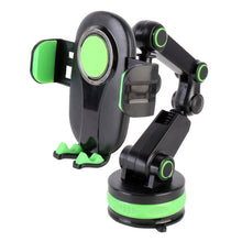 Load image into Gallery viewer, ZP-X0466 Car 360 Degree Rotating Telescopic Folding Round Suction Cup Mobile Phone Holder, ZP-X0466 (Green), ZP-X0466 (Grey)